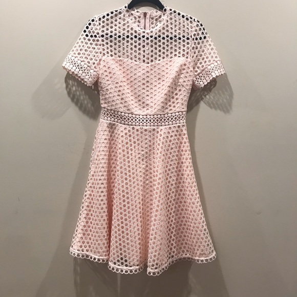 Ted Baker London Graycee Lace Skater Dress, Size 4 - Picture 2 of 6